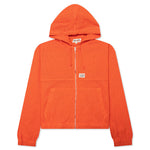 Work Jacket Cotton Mesh - Red Orange