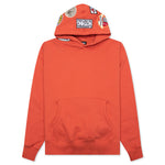Worms Hoodie - Rust