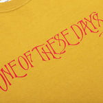 Wreath Of Roses Tee - Mustard