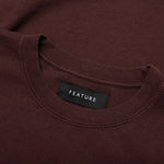 Feature x Wynn Logo Lock Up Tee - Huckleberry