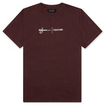 Feature x Wynn Logo Lock Up Tee - Huckleberry
