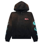 Xiao Long Oversized Hoodie - Bleached Black