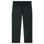 Wool Gabardine Carpenter Pant - Evergreen