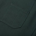 Wool Gabardine Carpenter Pant - Evergreen