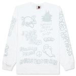 Youth Party L/S Tee - White
