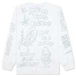 Youth Party L/S Tee - White
