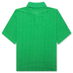 Zen Terry Boxy Polo - Green
