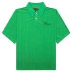 Zen Terry Boxy Polo - Green