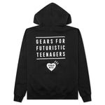 Zip-Up Hoodie - Black