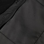 Padded Pocket Rib Gilet - Black