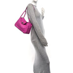 Swift Epsom Lindy 30 Tressage De Cuir Magnolia Bleu Saphir Craie