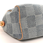 Damier Denim 3D Speedy Bandouliere 25 Bleu