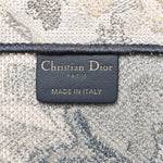 Gradient Canvas Embroidered Large Dioriviera Toile De Jouy Book Tote Blue