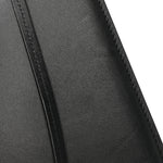 Smooth Calfskin Medium Clasp Shoulder Bag Black