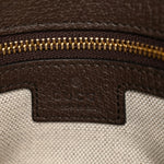 GG Supreme Monogram Textured Dollar Calfskin Blondie Chain Shoulder Flap Bag Beige Ebony New Acero