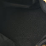 Suede Quilted Medium Chanel 25 Handbag Black