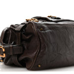 Calfskin Paddington Front Pocket Tote Chocolate