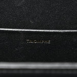 Shiny Calfskin Medium Triomphe Black
