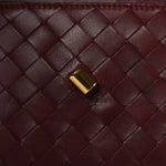 Nappa Intrecciato Long Andiamo Top Handle Clutch Barolo