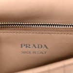 Soft Calfskin Impunture Diagramme Large Chain Flap Shoulder Bag Cipria