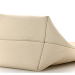 Grained Calfskin Medium N/S Park Tote Ivory