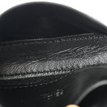 Nappa Matisse FF Embossed Nano Baguette Charm Black