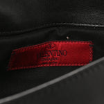 Vitello Rockstud Belt Bag Black