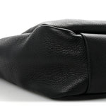 Grained Deerskin Bea Tote Black