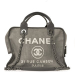 Denim Deauville Bowling Bag Grey