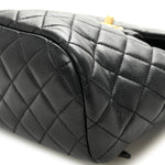 Calfskin Quilted Mini Urban Spirit Backpack Black