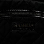 Shiny Calfskin Quilted Small Chanel 22 Black