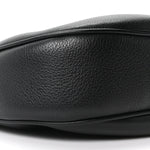 Supple Calfskin Cuir Triomphe Small Heloise Shoulder Bag Black