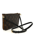 Reverse Monogram Giant Double Zip Pochette