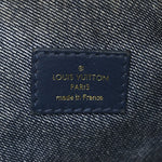 Lambskin Embossed Monogram Coussin PM Denim Blue