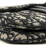 Oblique Mini Saddle Bag Blue