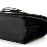 Calfskin Small Barcelona Shoulder Bag Black