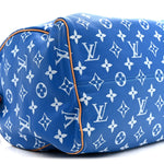 Calfskin Monogram Speedy P9 Bandouliere 40 Blue
