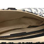 Oblique Saddle Bag Blue