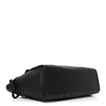 Heavy Grain Small Soft Bayswater Satchel Black