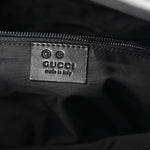 Techno Canvas Web Single Buckle Backpack Black