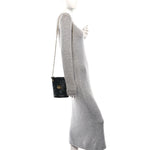 Calfskin Matelasse Mini GG Marmont 2.0 Bucket Bag Black