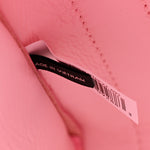 Grained Calfskin Micro The Tote Bag Fluro Candy