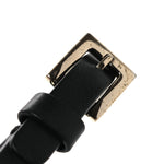 Calfskin Suede Rockstud Camera Crossbody Bag Black