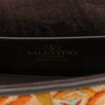 Fabric Karung Crystal Embroidered Vlogo Small Loco Shoulder Bag Multicolor