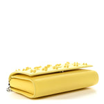 Calfskin Spikes Loubinthesky Paloma Clutch  Piou