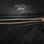 Soft Calfskin Small Mercato Tote Bag Black