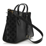Calfskin Monogram Tufting On My Side Black
