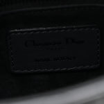 Ultra Matte Calfskin Cannage Mini Lady Dior Black