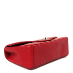 Lambskin Medium Coco Rider Flap Red