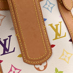 Monogram Multicolor Theda GM White